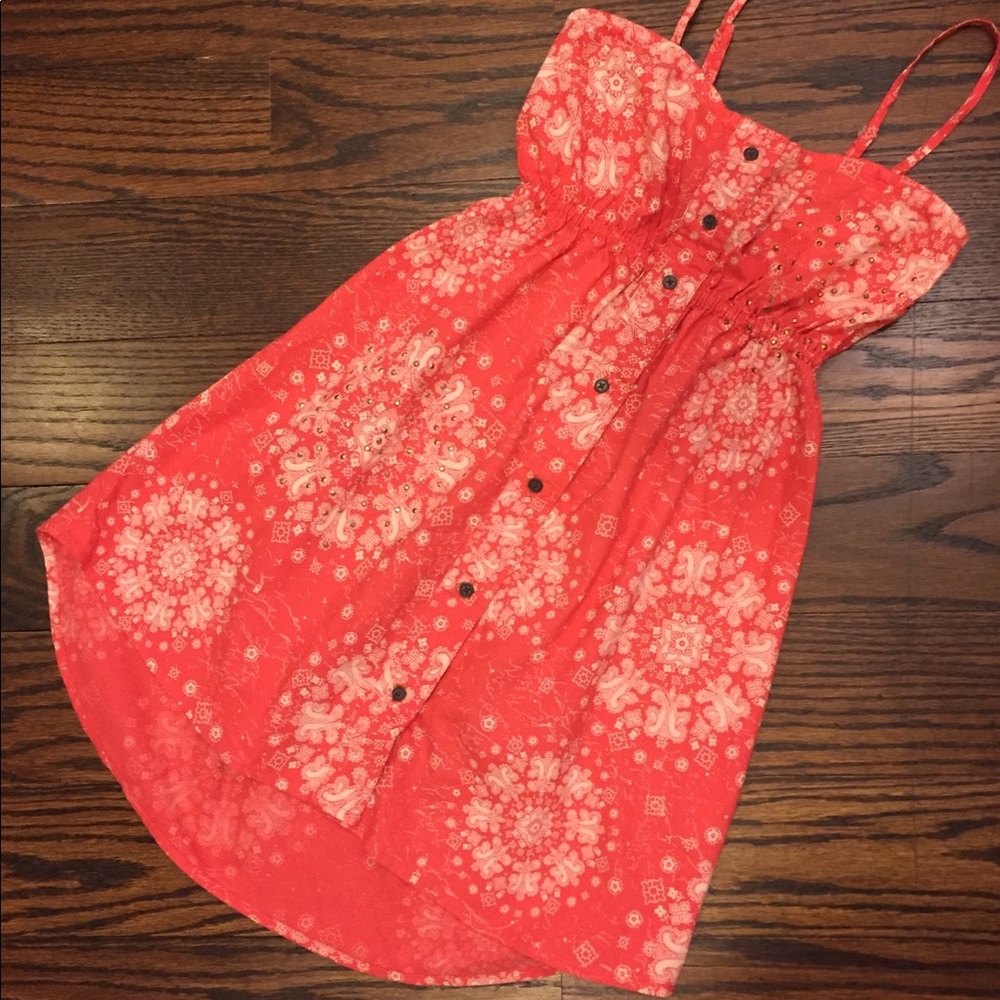 Mudd paisley top. Size small